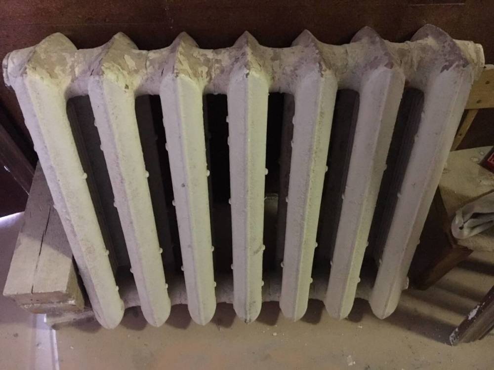 Радиатор чугунный ссср тепловая панель