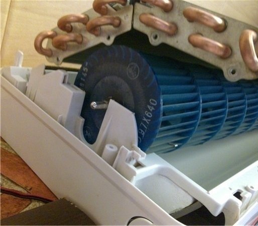 Сплит систему электролюкс вентилятор внутренний блок