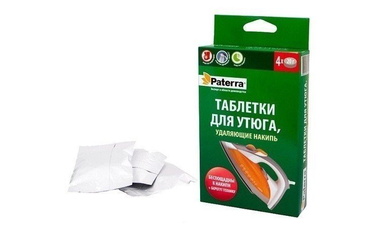 Таблетки от накипи «paterra»