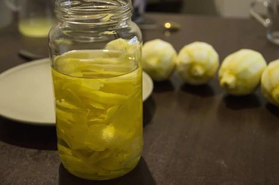 Цедра лимона для лимончелло
