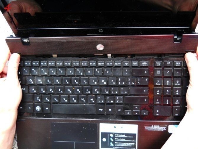 Клавиатура ноутбука hp