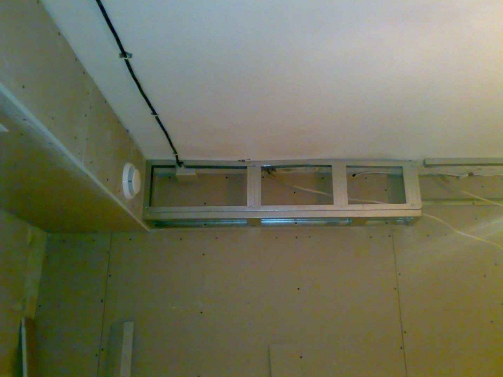 Двух уровненные потолки из гипсокартона