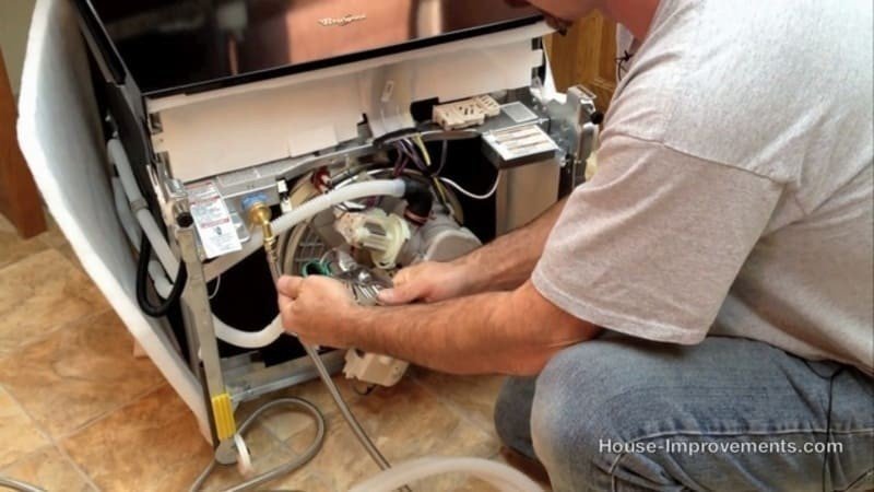 Первый запуск посудомоечной машины hansa