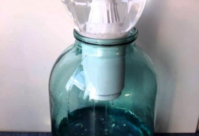 Самодельный фильтр для воды