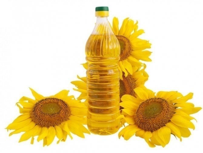 Масло sunflower oil подсолнечное