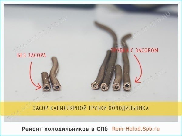 Капиллярная трубка холодильника индезит