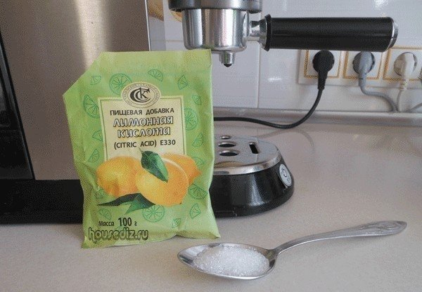 Лимонная кислота для кофемашины