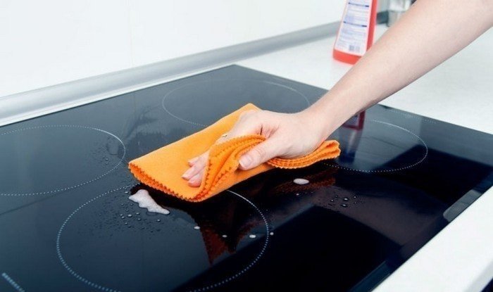 Чистящее средство для стеклокерамических плит