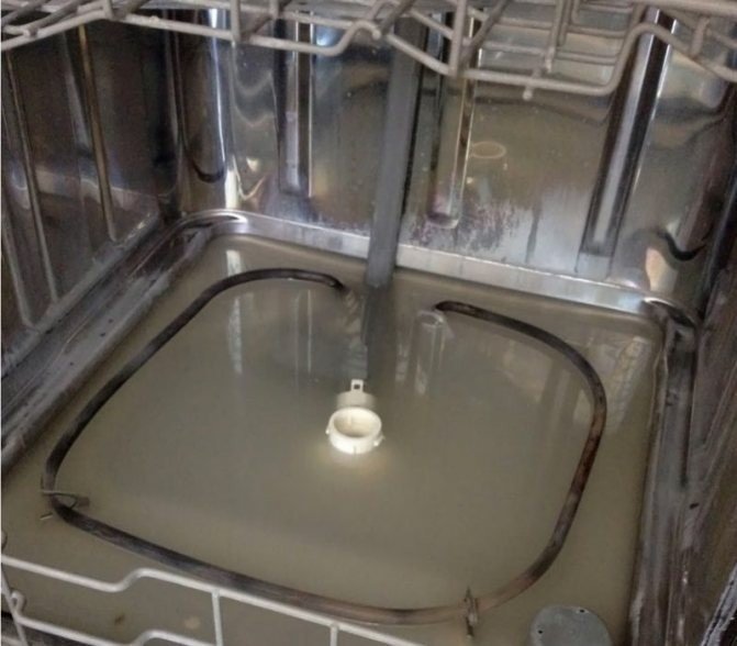Слив воды из посудомоечной машины bosch