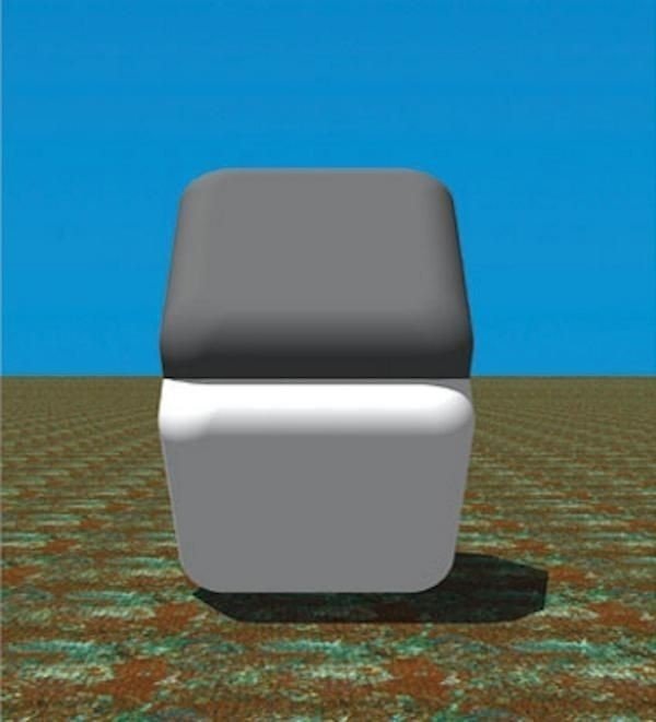 Оптическая иллюзия серый квадрат