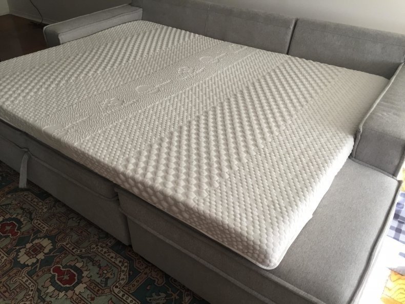 Sofa bed mattress topper
