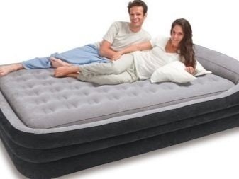 Надувная кровать intex comfort frame bed
