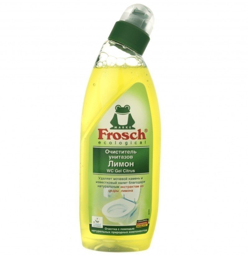 Чистящее средство frosch лимон для унитаза