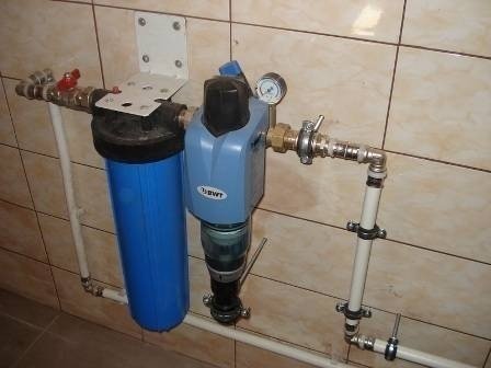 Магистральный фильтр для воды из скважины