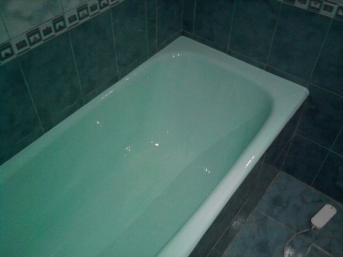 Акриловое покрытие ванны
