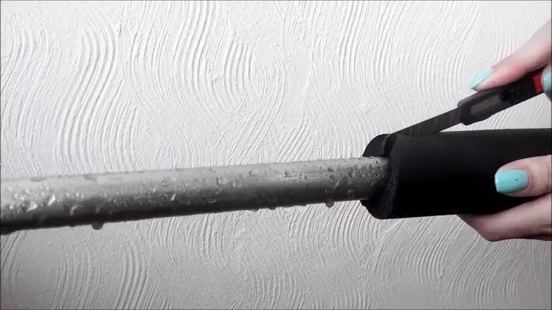 Труба от конденсата на трубах с холодной водой