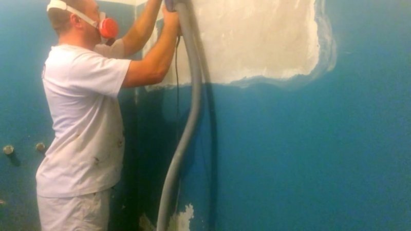 Счистить краску со стен в ванной