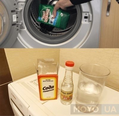 Лимонная кислота сода и уксус для стиральной машинки