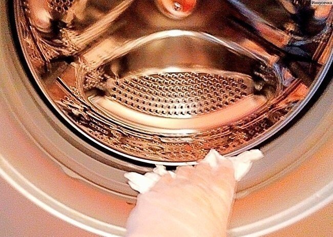 Запах из стиральной машины средства