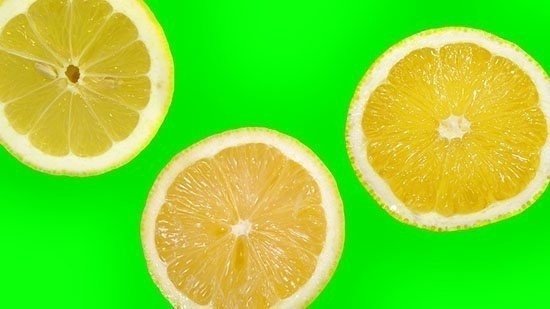 Срез лимона в высоком разрешении